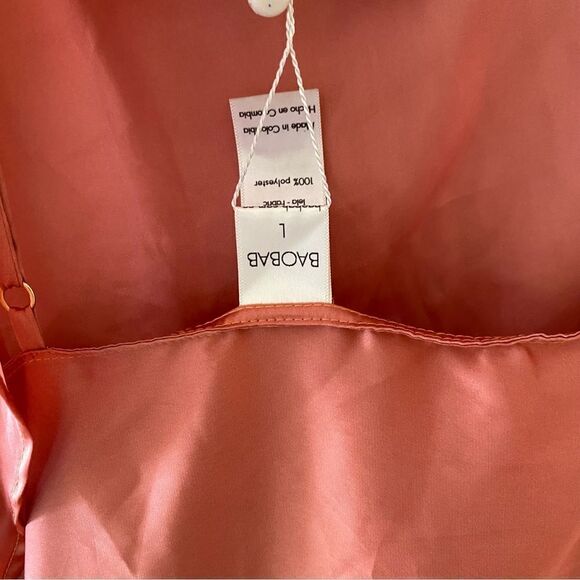 Baobab Marea one shoulder mini dress in Blossom sarong tie Revolve $220 NWT Sz L - Picture 13 of 14